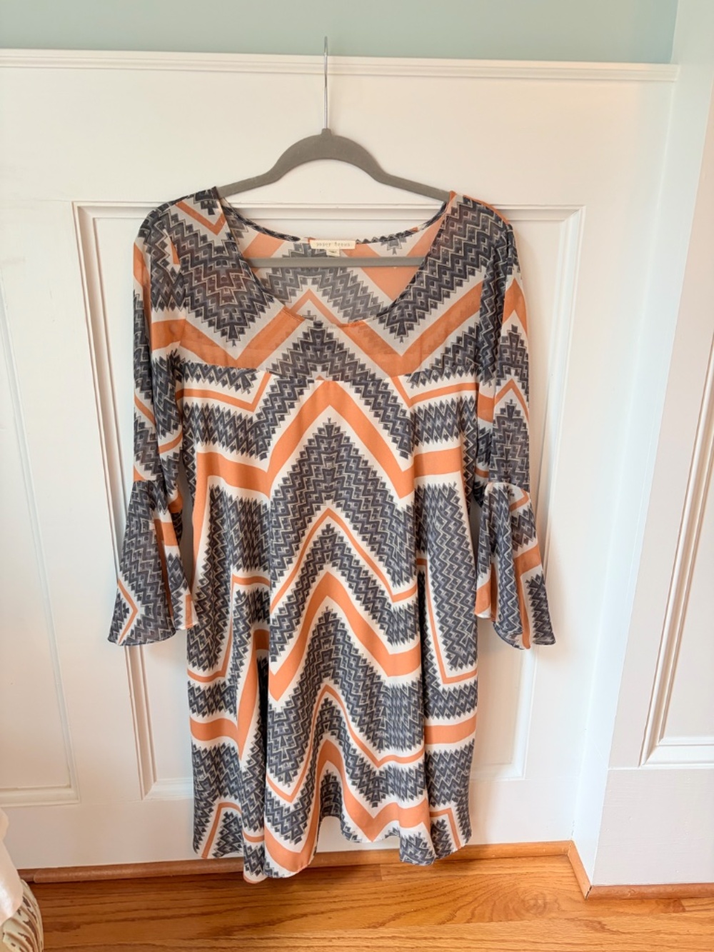 Anthropologie Paper Crown Swing A-line Dress